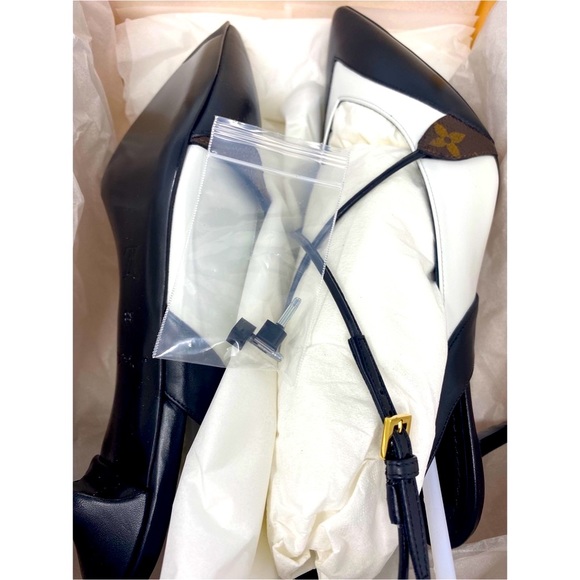 Louis Vuitton Lineup strapped pump multicolor heel - Picture 10 of 12